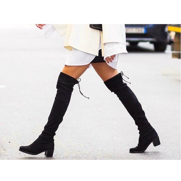 ❌UNAVAILABLE❌ Stuart Weitzman Black OTK Boots - Picture 15 of 16